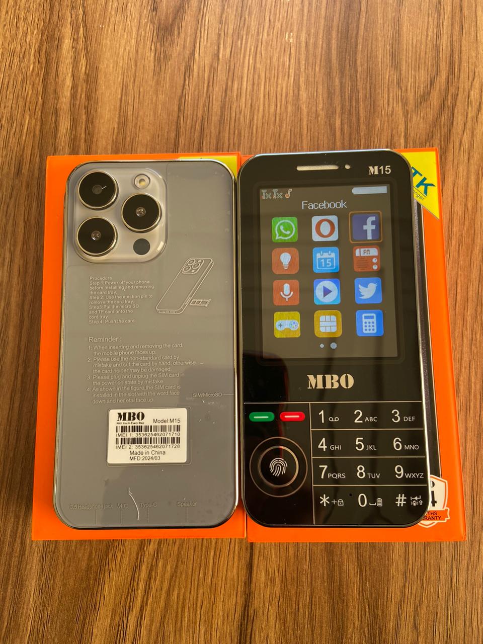 Iphone M15 PRO  - شريحة مزدوجة + - My Store