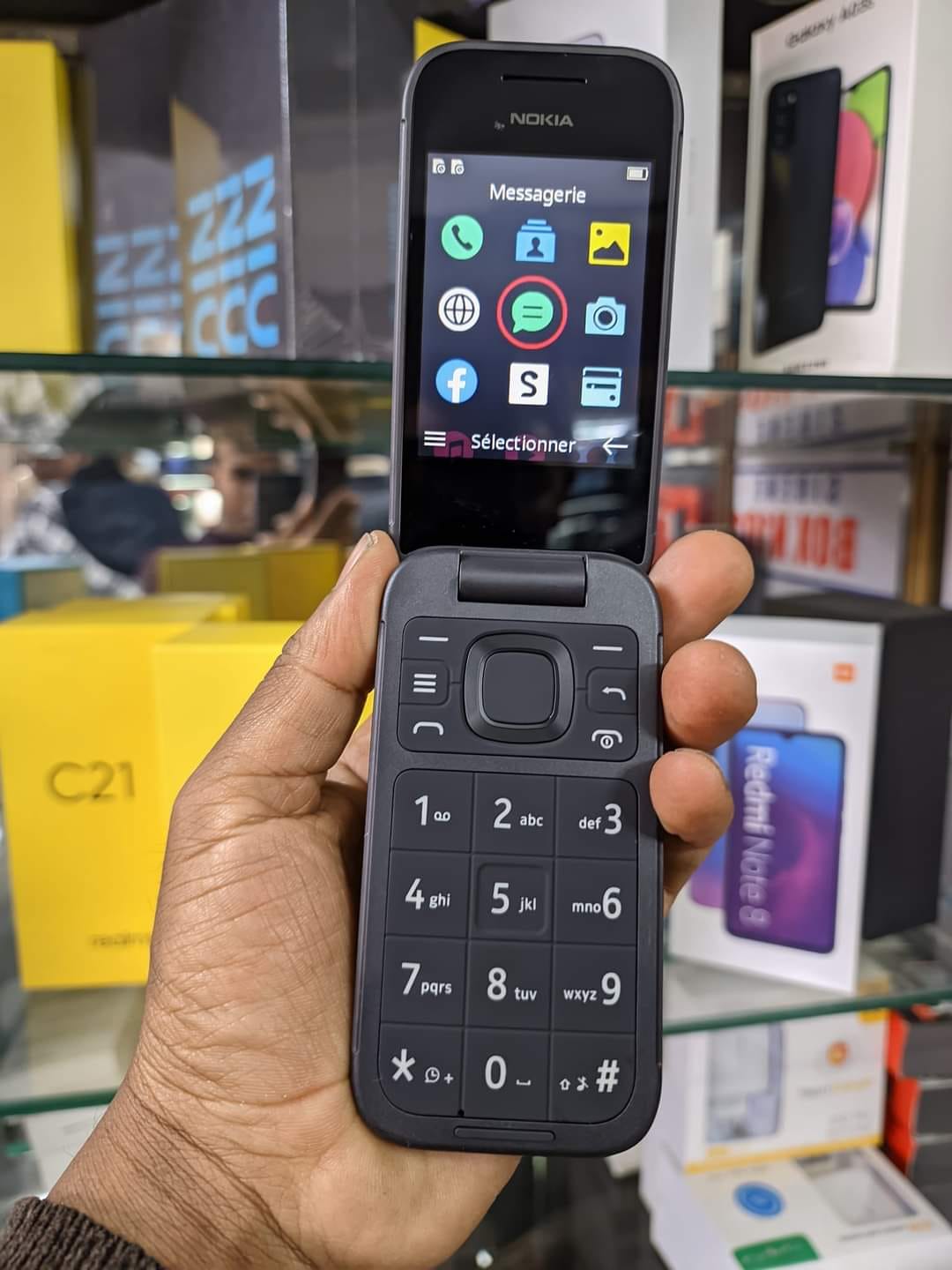 Nokia  Flip  هاتف الاصلي - 1SATOR.SHOP