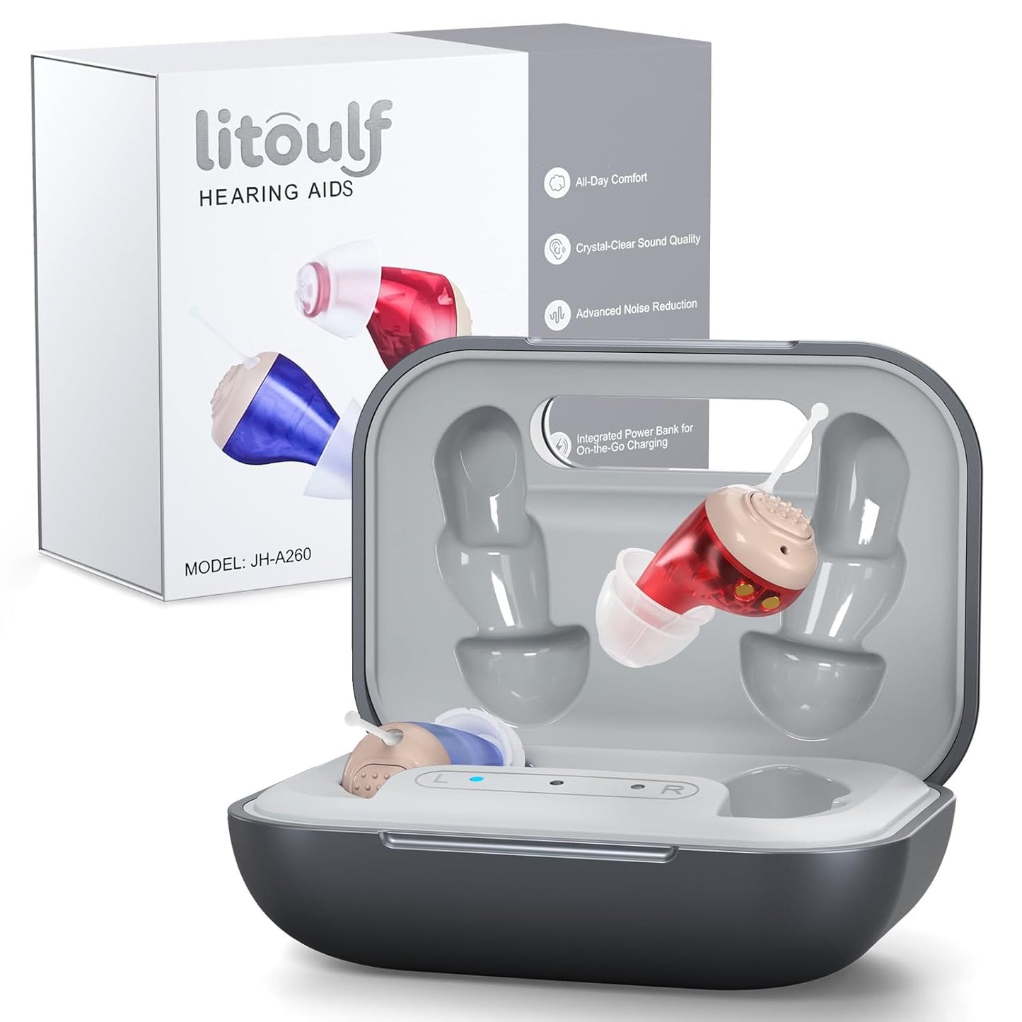 litoulf JH-A260  سماعة الطبية الخفية