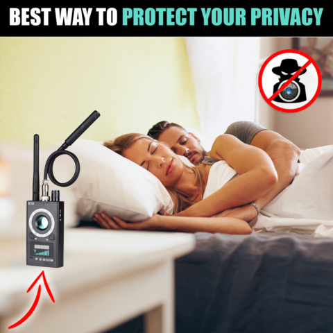 K19 RF Detector . جهاز كشف أجهزة التجسس والكاميرات المخفية - mall.maroco