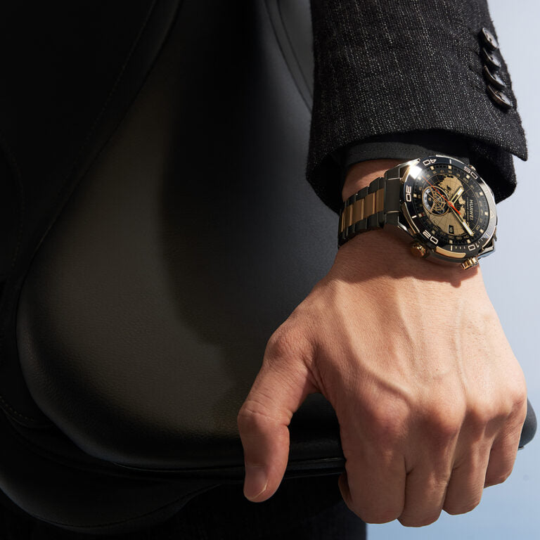 ساعة ذهبية أنيقة -  PR MAX > - 1SATOR.SHOP