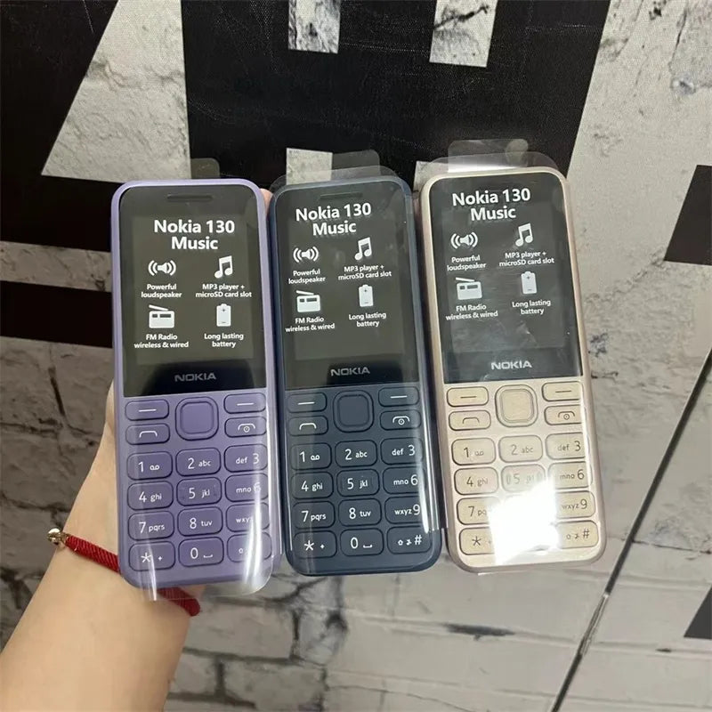 هاتف نوكيا 130 الأصلي الجديد - mall.maroco